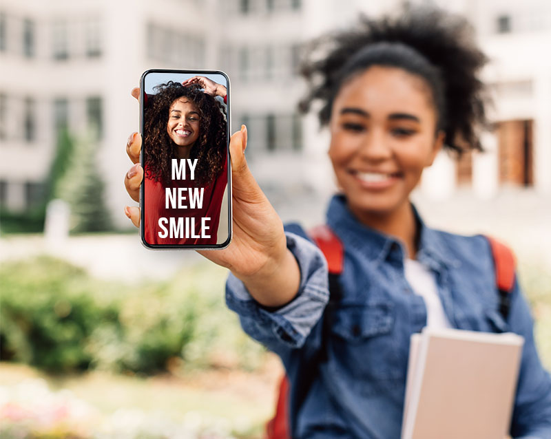New smile