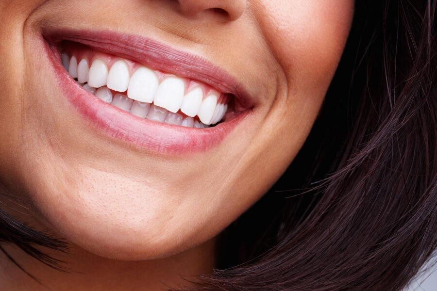 woman's smile