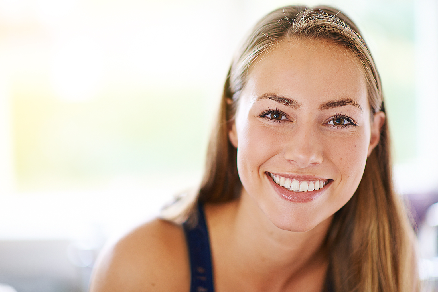 smiling woman